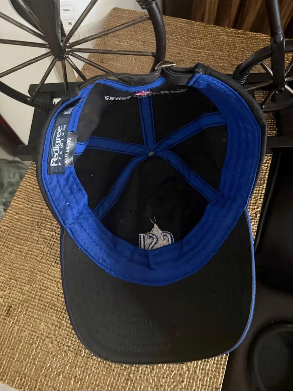 CSI Embroidered Black Baseball Cap